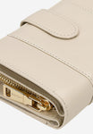 Wojas Beige Leather Snap Wallet | 9101154