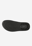 Wojas Black Leather Slide Sandals | 3203321