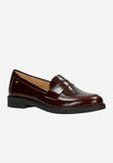 Wojas Burgundy Leather Loafers | 4622255