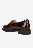 Wojas Burgundy Leather Loafers | 4622255