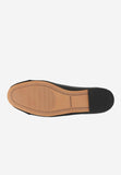 Wojas Black Leather Ballet Flats with Decorative Bow | 4403571
