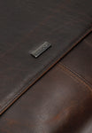 Wojas Large Brown Leather Messenger Bag | 9002542