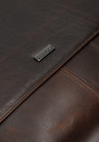 Wojas Large Brown Leather Messenger Bag | 9002542