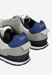Wojas Gray and Multicolor Leather Sneakers | R3420280