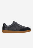 Wojas Dark Blue Leather Sneakers | 1025076