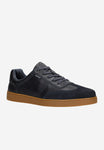 Wojas Dark Blue Leather Sneakers | 1025076