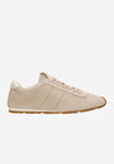 Wojas Beige Velour Leather Sneakers | 4633964
