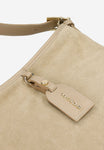 Wojas Beige Velour Leather Crossbody Bag | 8045774