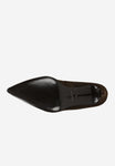 Wojas Chocolate Brown Velour Leather High Heels | 3517462