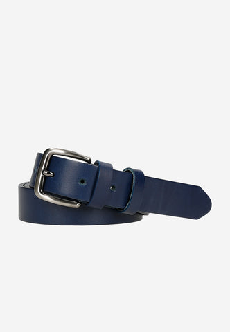 Wojas Women's Dark Blue Leather Belt | 9312856