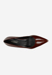 Wojas Burgundy Patent Leather High Heels | 3517435