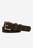 Wojas Women's Brown Velour Leather Belt | 9308462