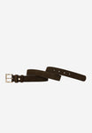 Wojas Women's Brown Velour Leather Belt | 9308462