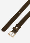 Wojas Women's Brown Velour Leather Belt | 9308462