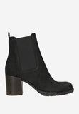 Wojas Black Insulated Nubuck Leather Ankle Boots | 5532361