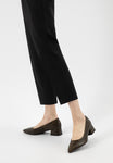 Wojas Snake Pattern Leather Block Heels | 3514050