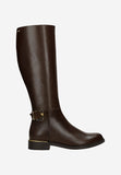 Wojas Brown Insulated Leather Knee High Boots | 7101152