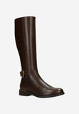 Wojas Brown Insulated Leather Knee High Boots | 7101152