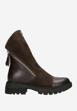 Wojas Brown Combined Leather Ankle Boots | 5524672
