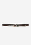 Wojas Women's Thin Brown Leather Belt | 9313753