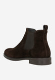 Wojas Brown Velour Leather Ankle Boots | 2004662