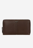 Wojas Brown Leather Wallet with Logo | 9108352