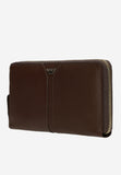 Wojas Brown Leather Wallet with Logo | 9108352