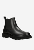 Wojas Black Leather Urban Style Chelsea Boots | 5504751
