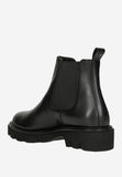 Wojas Black Leather Urban Style Chelsea Boots | 5504751