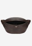 Wojas Chocolate Brown Leather Waist Bag | 8019552