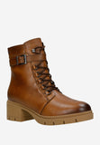 Wojas Light  Brown Insulated Leather Ankle Boots with Belt | 6414153