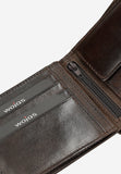 Wojas Brown Classic Leather Wallet | 9111752
