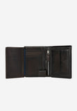 Wojas Brown Classic Leather Wallet with Zipper | 9112952