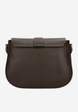 Wojas Chocolate Brown Leather Crossbody Bag | 8038552