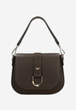 Wojas Chocolate Brown Leather Crossbody Bag | 8038552