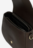 Wojas Chocolate Brown Leather Crossbody Bag | 8038552