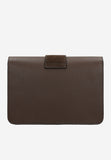 Wojas Dark Brown Leather Crossbody Bag | 8018772