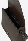 Wojas Dark Brown Leather Crossbody Bag | 8018772