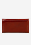 Wojas Red Patent Leather Snap Wallet | 9112835