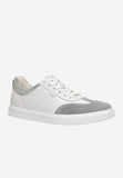 Wojas White and Gray Combined Leather Sneakers | 1030279