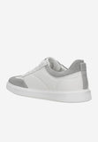 Wojas White and Gray Combined Leather Sneakers | 1030279