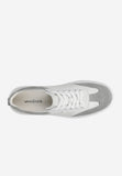 Wojas White and Gray Combined Leather Sneakers | 1030279