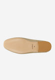 Wojas Beige Velour Leather Flats with Fringes | 4501264