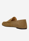 Wojas Light Brown Velour Leather Loafers | 4638063