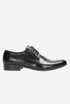 Wojas Black Leather Dress Shoes | 9037-51
