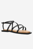 Wojas Black Leather Sandals | 76004-51