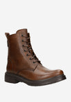 Wojas Brown Insulated Leather Biker Boots | 6402752