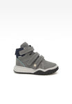 Bartek Boys' Gray Prophylactic Leather Sneakers | 11580003