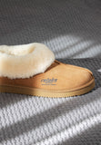 Wojas RELAKS Women's Light Brown Leather Slippers with Merino Wool | 3400064
