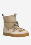 Wojas RELAKS Women's Beige Leather Insulated Snow Boots | R5510374